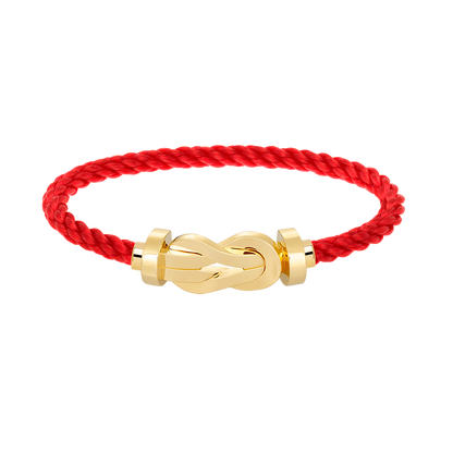 [ECHO ]CHANCE LARGE 8 FIGURE BUCKLE NO DIAMOND BRACELET GOLD