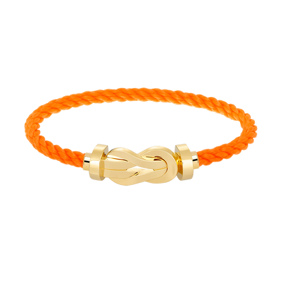 [ECHO ]CHANCE LARGE 8 FIGURE BUCKLE NO DIAMOND BRACELET GOLD