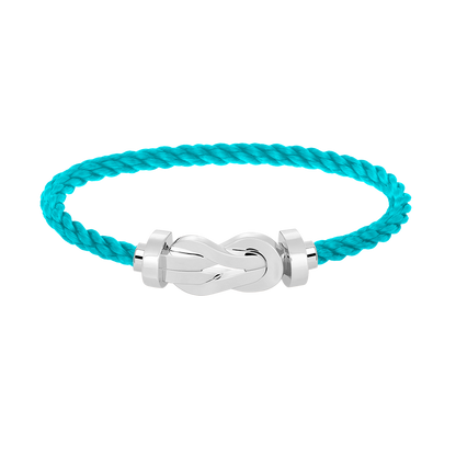 [ECHO ]CHANCE LARGE 8 FIGURE BUCKLE NO DIAMOND BRACELET SILVER