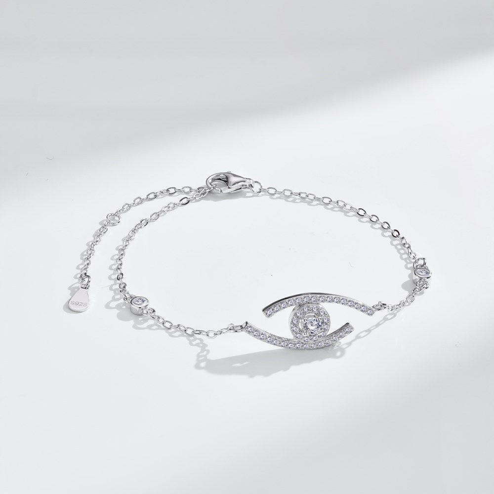 [ECHO]Lucky Eye Pave-Set Diamond Bracelet