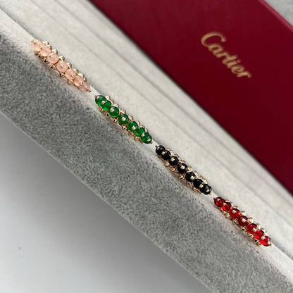 [ECHO]ROSE GOLD  AGATE RIVET RING ASIA LIMITED EDITION