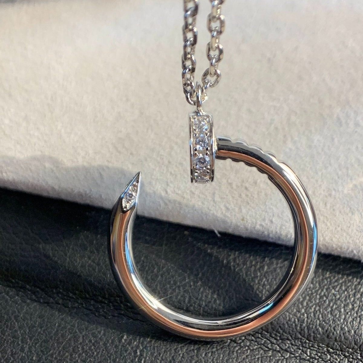 [ECHO ]JUSTE NECKLACE SILVER