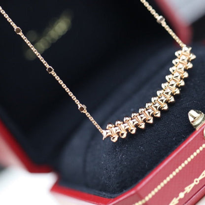 [ECHO ]NAIL-ENCRUSTED DIAMOND NECKLACE