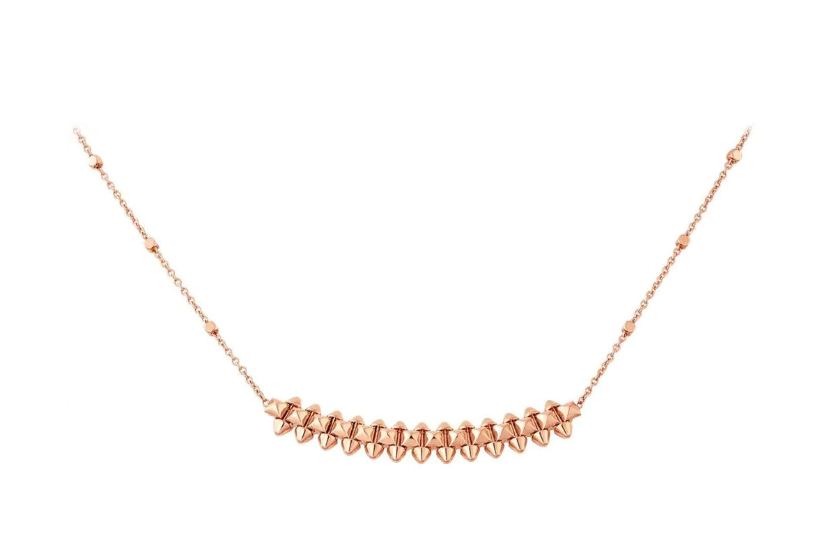 [ECHO ]NAIL-ENCRUSTED DIAMOND NECKLACE