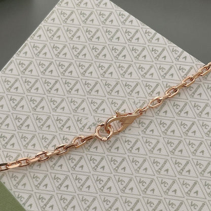 [ECHO ]LUCKY SPRING 15 MOTIFS ROSE GOLD NECKLACE