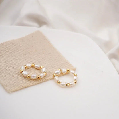 [Echo Fine]Fiji Pearl Band Ring