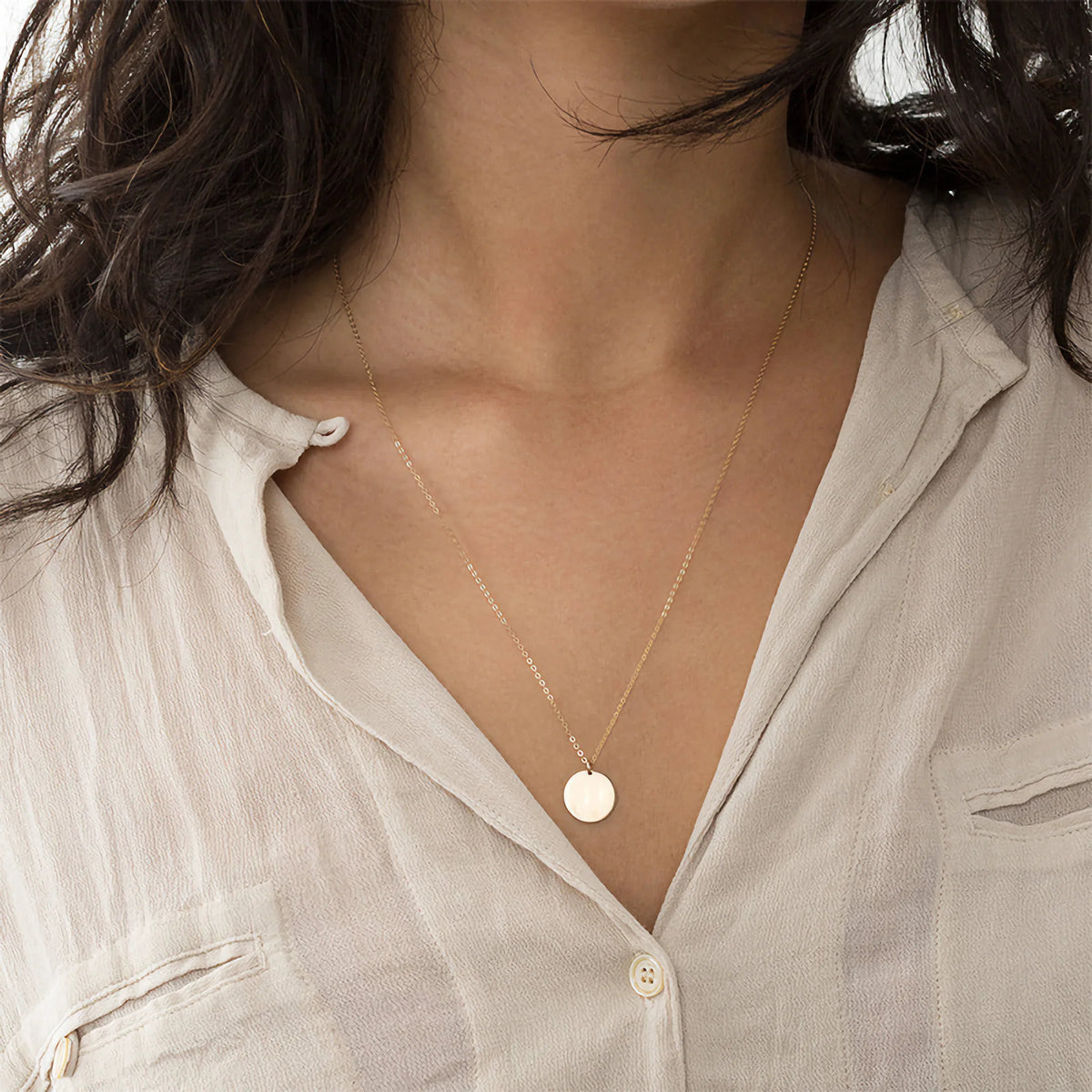 [Echo Fine]Juno Gold Necklace