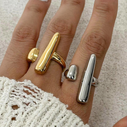 [Echo Fine]Seraphina Contemporary Gold Ring