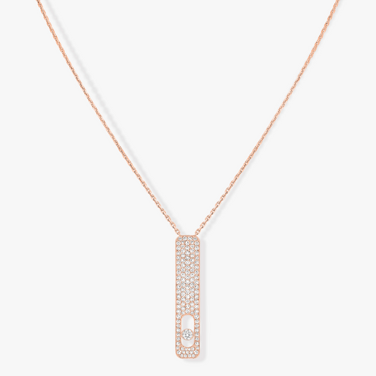 [ECHO]MY FIRST DIAMOND PAVED NECKLACE