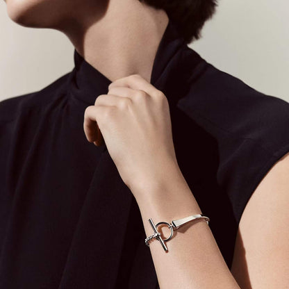 [ECHO ]CLOU DE FORGE BRACELET WITH SQUARE CONE STUDS
