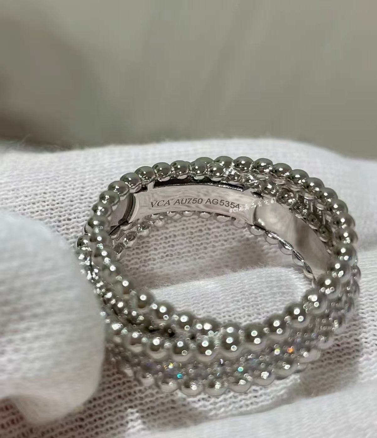 [ECHO]PERLEE COLLECTION YELLOW GOLD WHITE GOLD ROSE GOLD DIAMOND RING