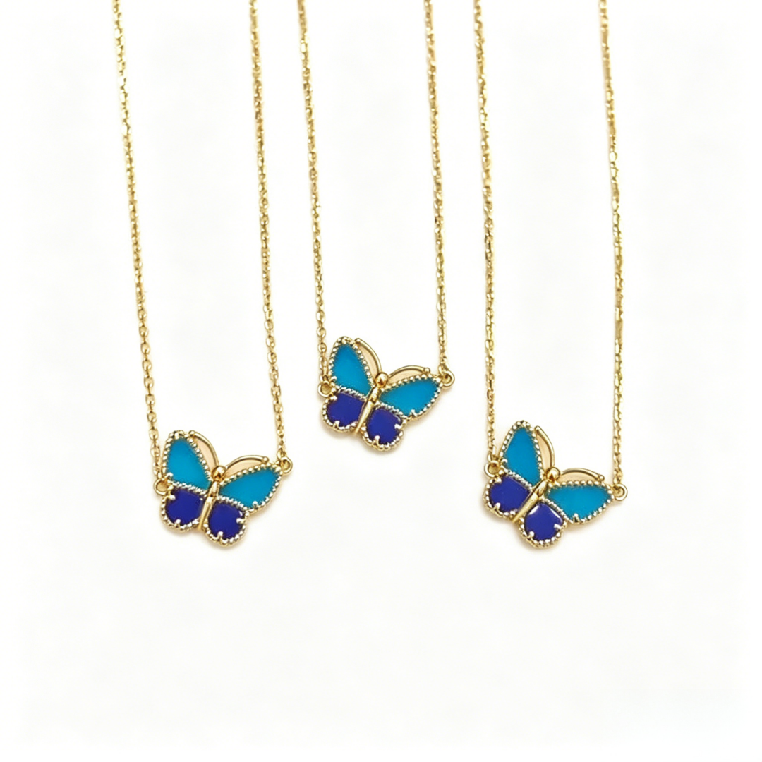 [ECHO] 2026 NEW LUCKY BUTTERFLY 1 MOTIFS NECKLACE