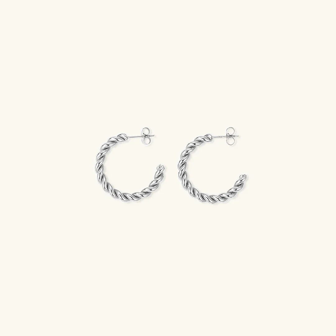 [Echo Fine]Gigi Twist Gold Earrings