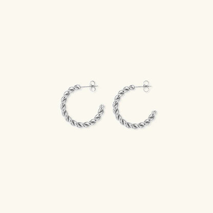 [Echo Fine]Gigi Twist Gold Earrings