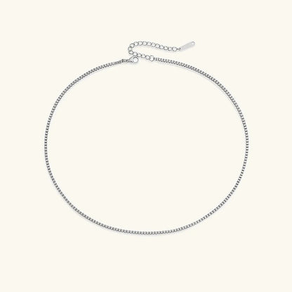 [Echo Fine]Danica Box Chain Gold Necklace