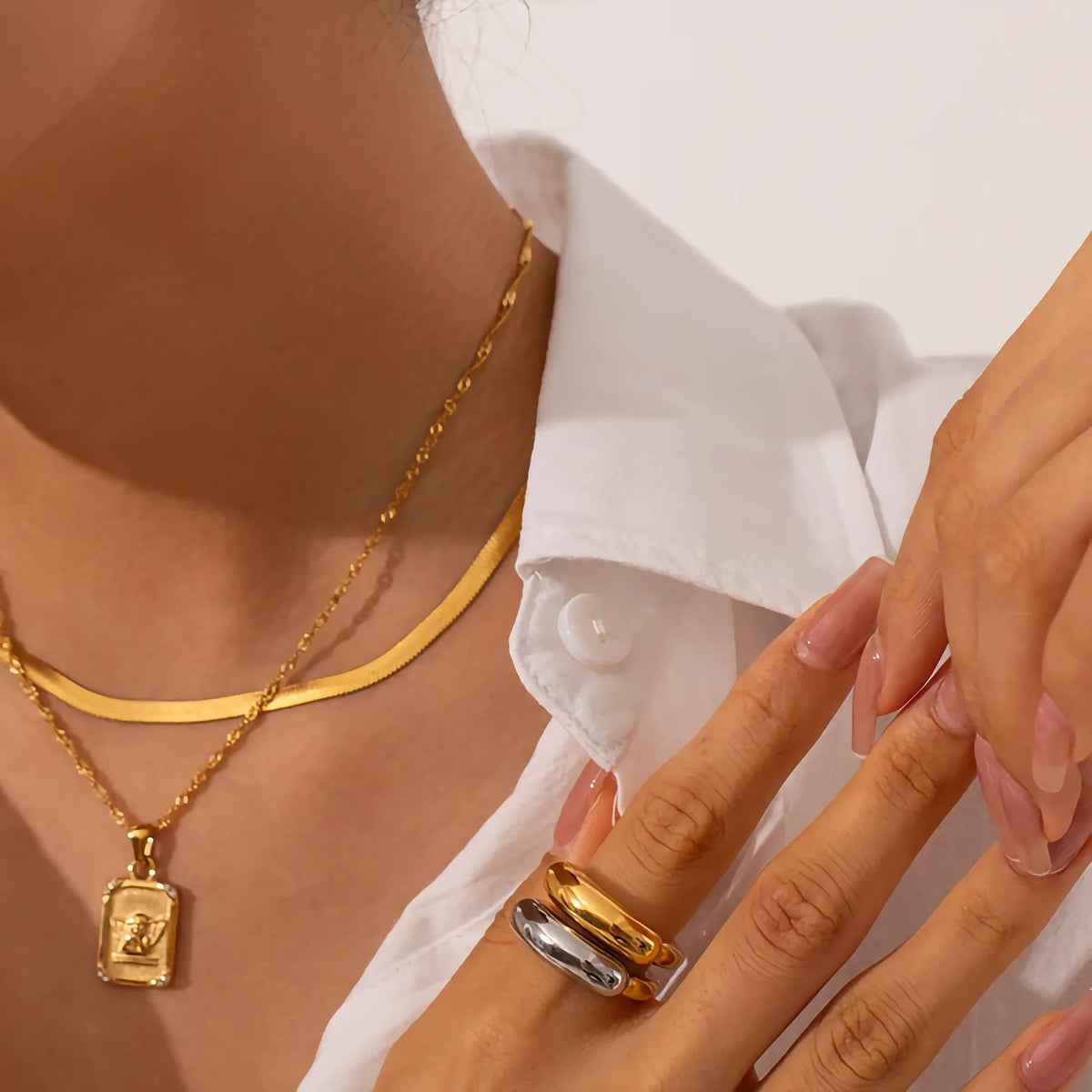 [Echo Fine]Emeline Gold Ring