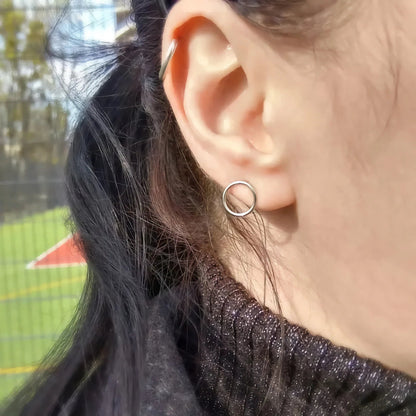 [Echo Fine]Aureole Gold Earrings