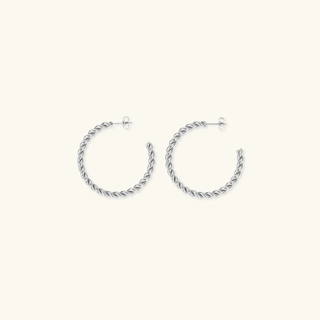 [Echo Fine]Gigi Twist Gold Earrings