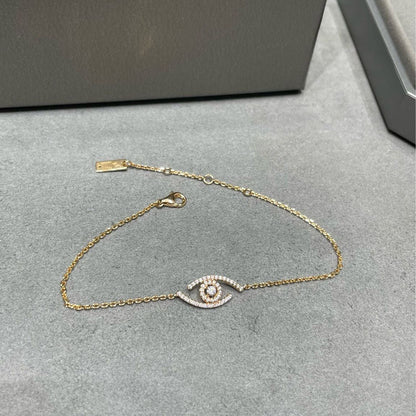[ECHO]Lucky Eye Pave-Set Diamond Bracelet