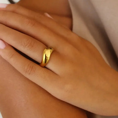 [Echo Fine]Lana Formless Gold Ring