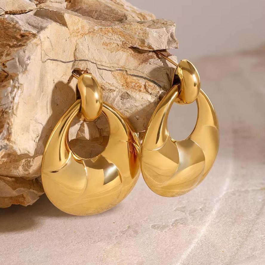 [Echo Fine]Coralyn Gold Earrings