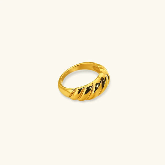 [Echo Fine]Amaia Gold Croissant Ring