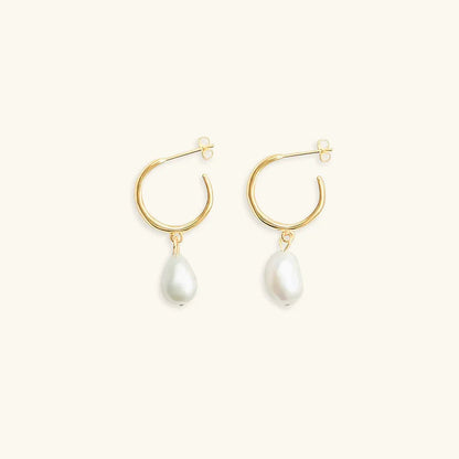 [Echo Fine]Asa Freshwater Pearl Earrings