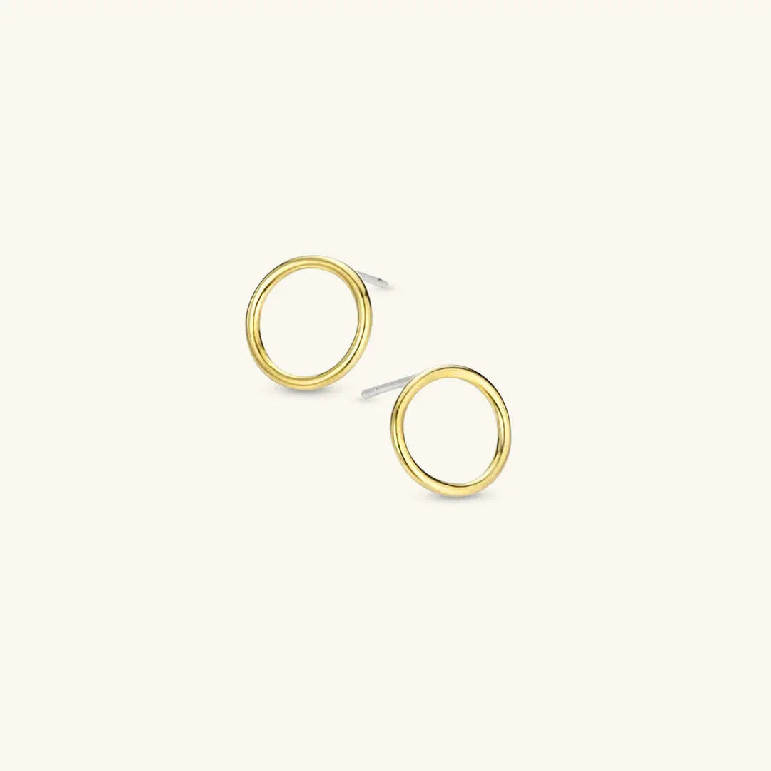 [Echo Fine]Aureole Gold Earrings