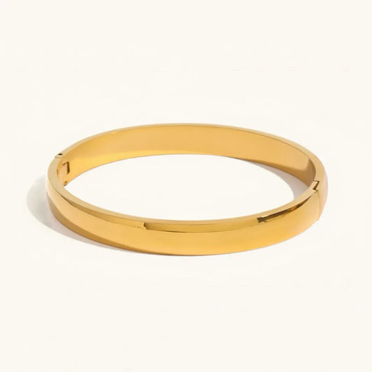 [Echo Fine]Melina Large Stacking Gold Bangle
