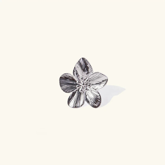 [Echo Fine]Alina Silver Petal Ring