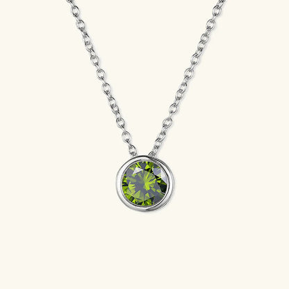 [Echo Fine]Amelia Birthstone Necklace