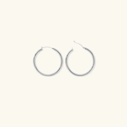 [Echo Fine]Broad Round Hoops
