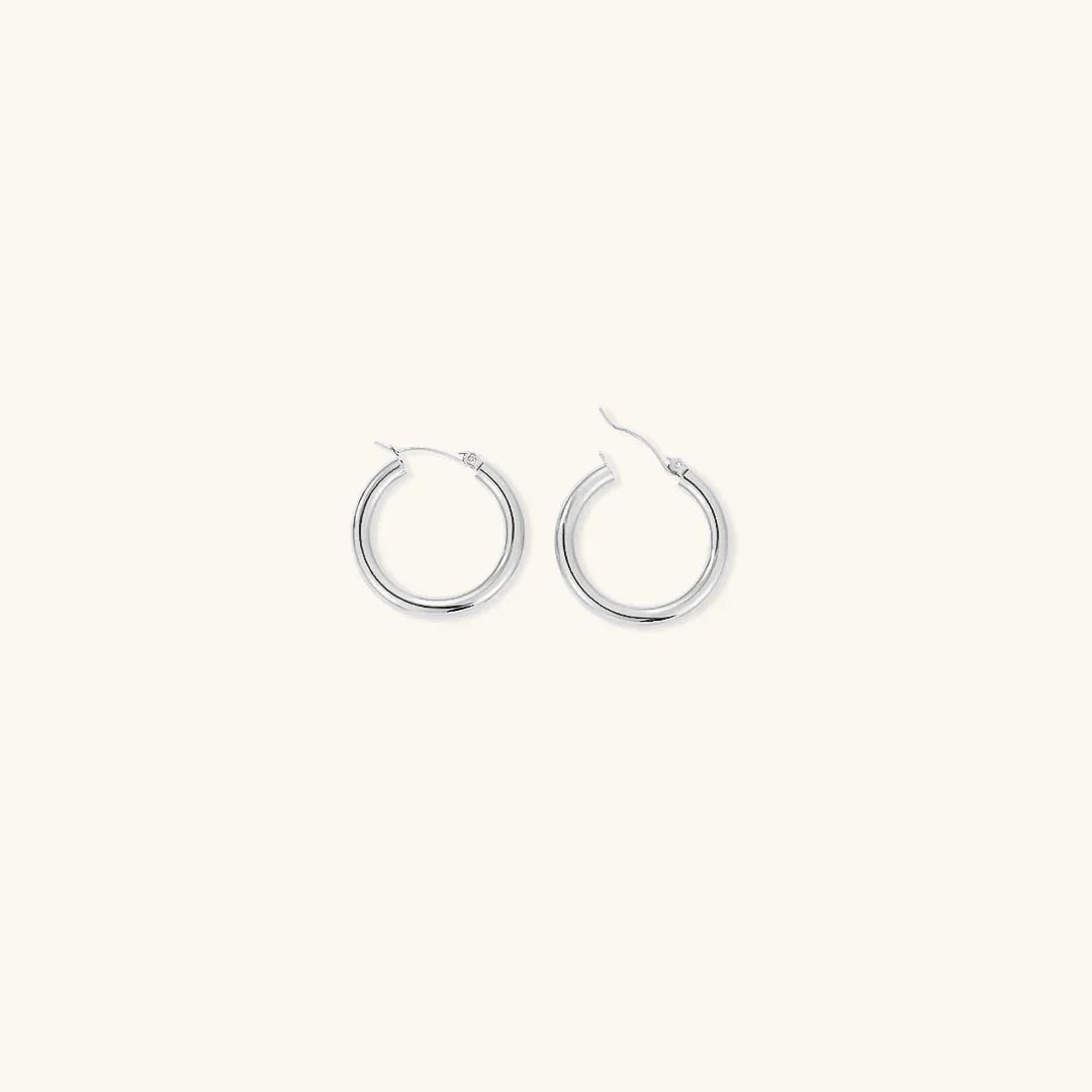 [Echo Fine]Broad Round Hoops