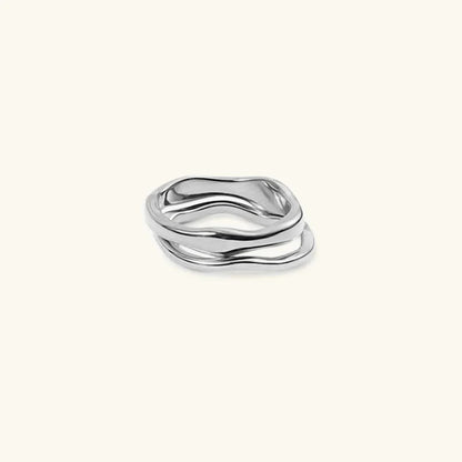 [Echo Fine]Dianne Gold Stacker Ring