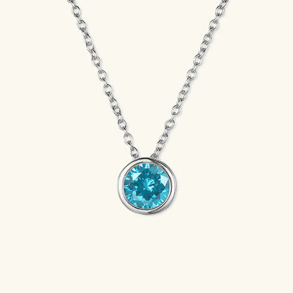 [Echo Fine]Amelia Birthstone Necklace
