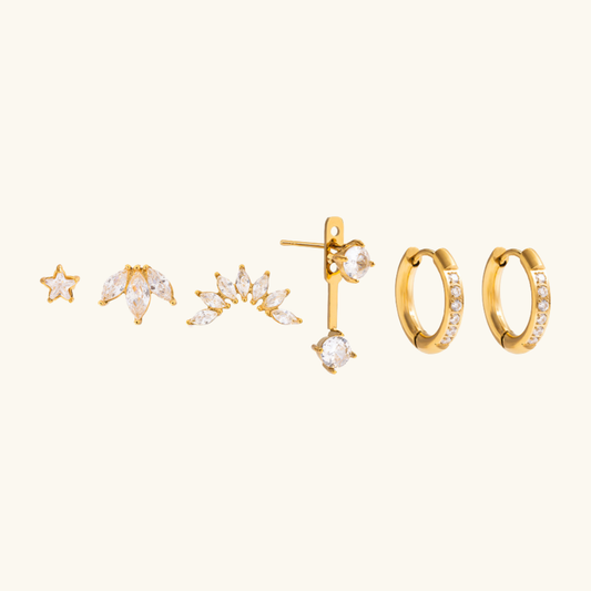 [Echo Fine]Essential Diamond Earrings Bundle