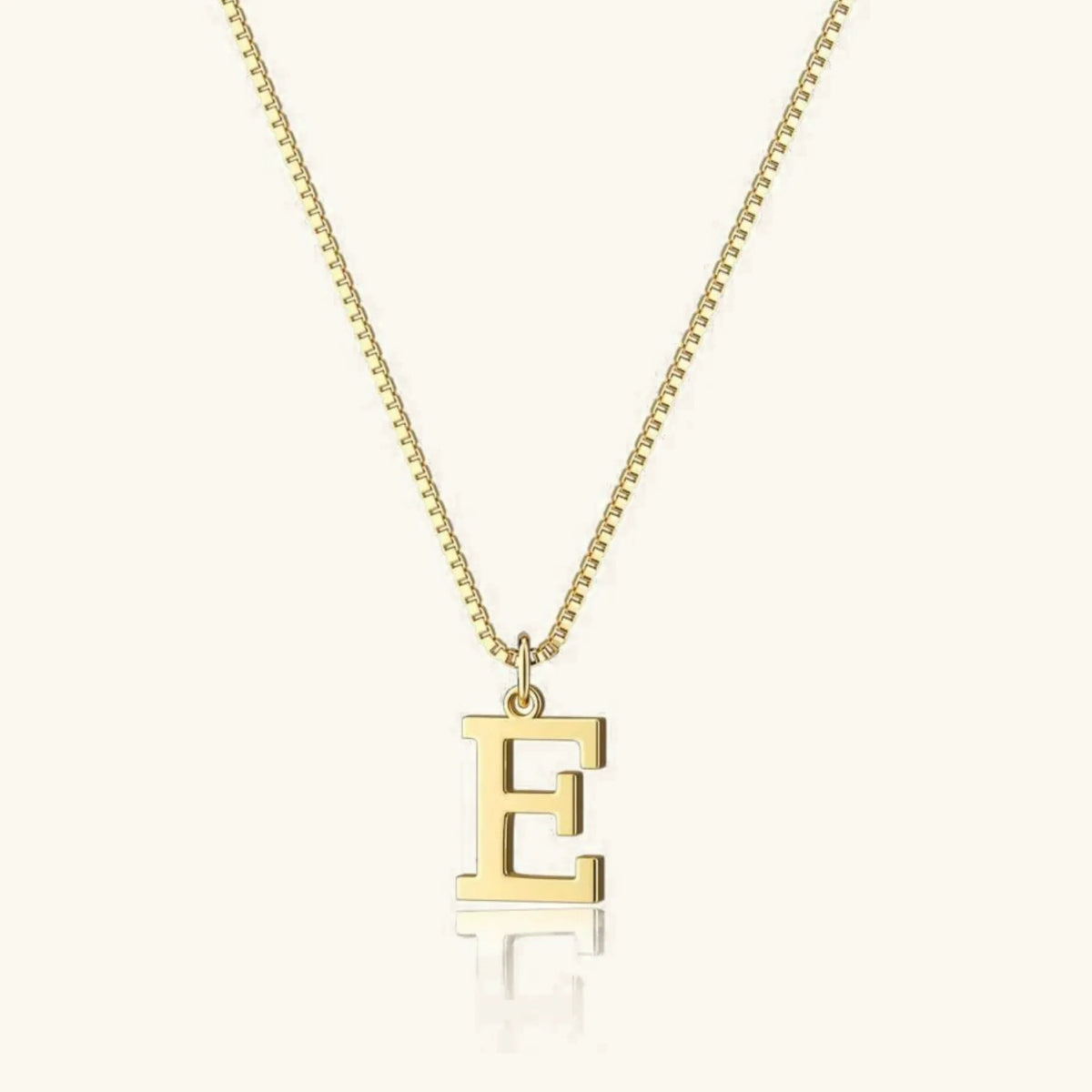 [Echo Fine]Therese Letter Initial Gold Necklace