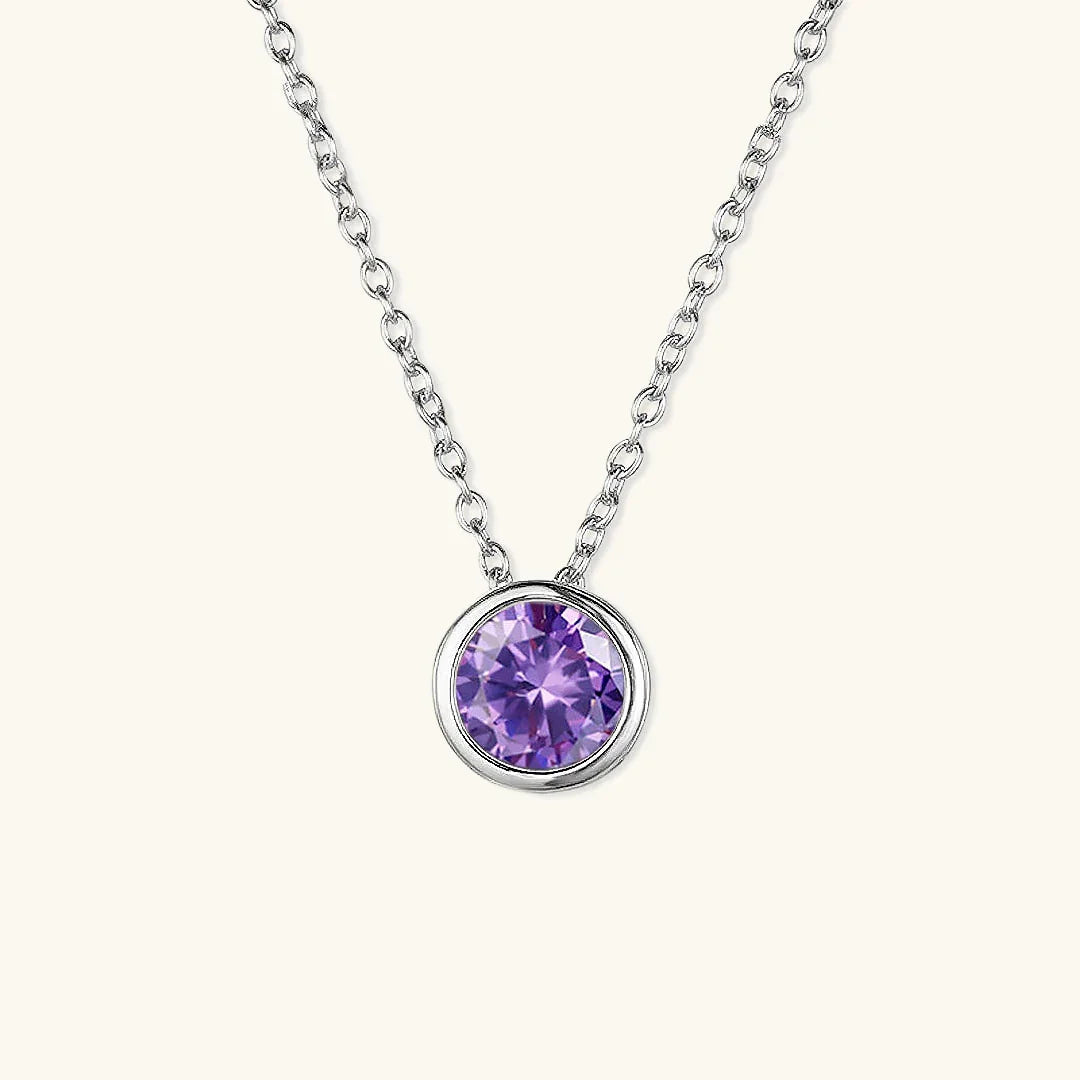 [Echo Fine]Amelia Birthstone Necklace