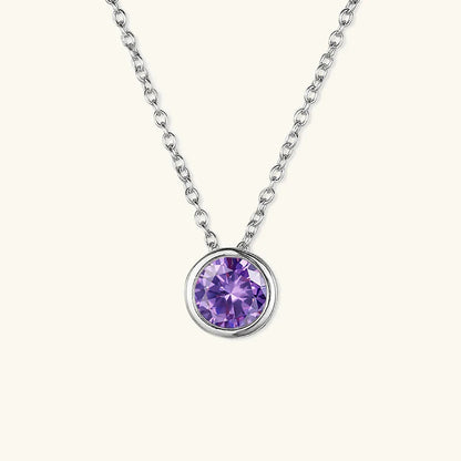 [Echo Fine]Amelia Birthstone Necklace