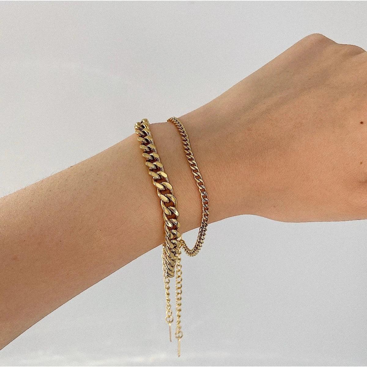 [Echo Fine]Jean Gold Chain Bracelet