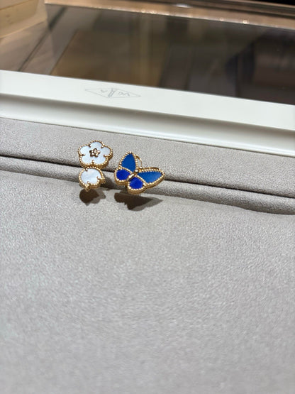 [ECHO]LUCKY SPRING BUTTERFLY OPEN-FACE RINGS