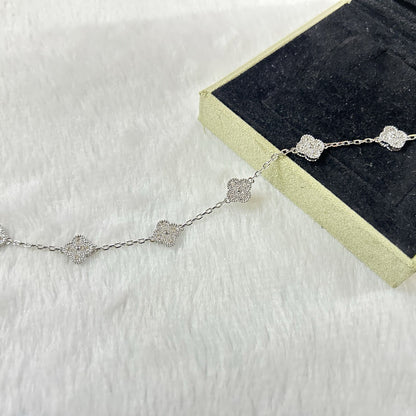 [ECHO ]CLOVER 6 MOTIF DIAMOND BRACELET