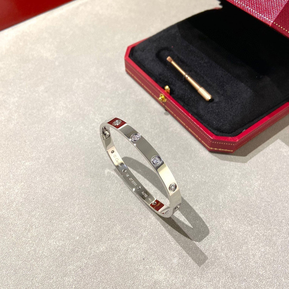 [ECHO ]LOVE BRACELET 6.1MM 10 DIAMONDS