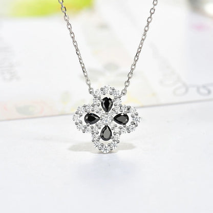 [ECHO ]LOOP NECKLACE FULL MOTIF DIAMOND 16MM MULTIPLE COLORS