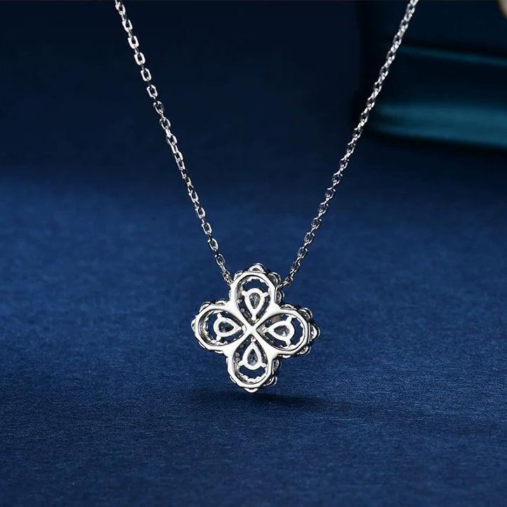 [ECHO ]LOOP NECKLACE FULL MOTIF DIAMOND 16MM MULTIPLE COLORS