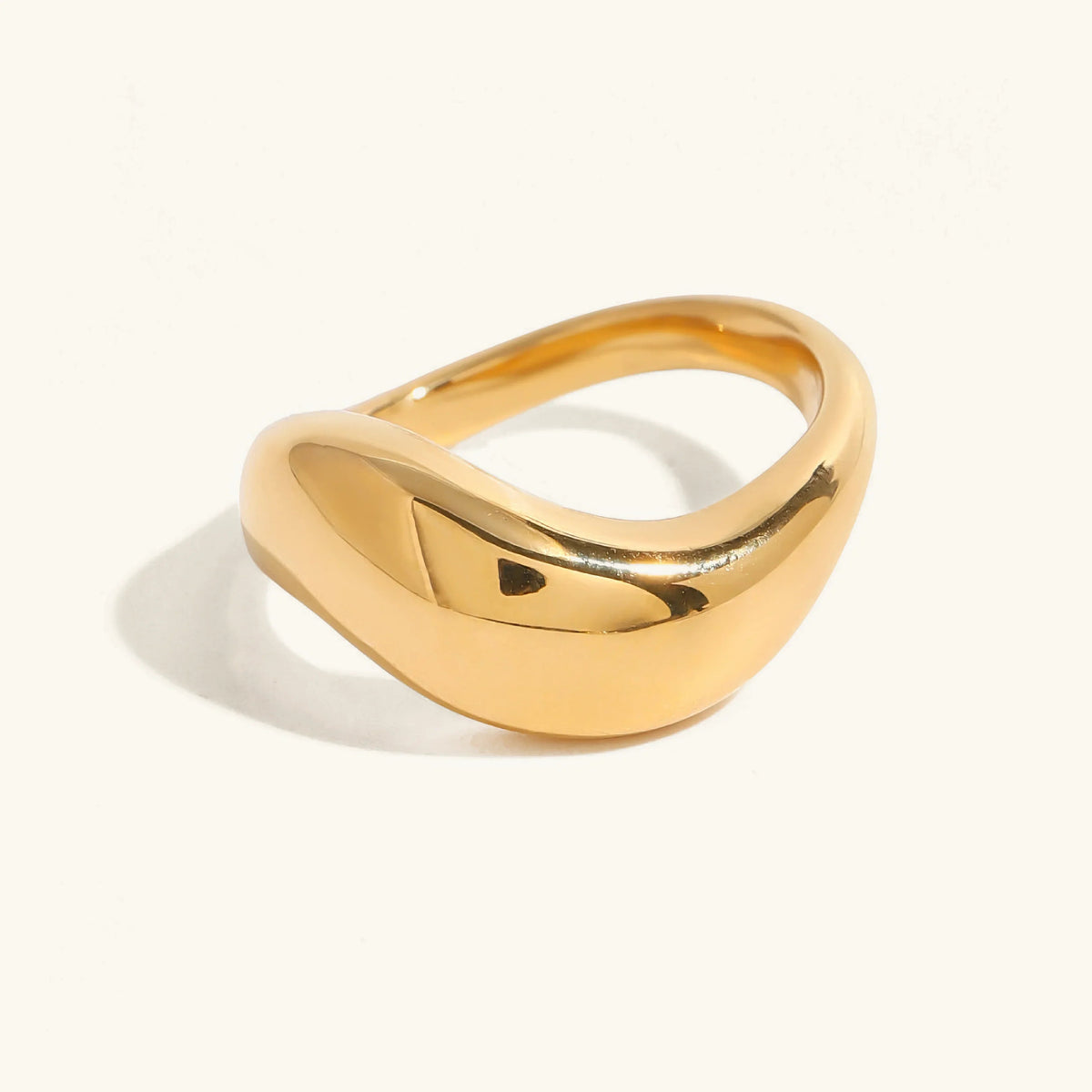 [Echo Fine]Lana Formless Gold Ring