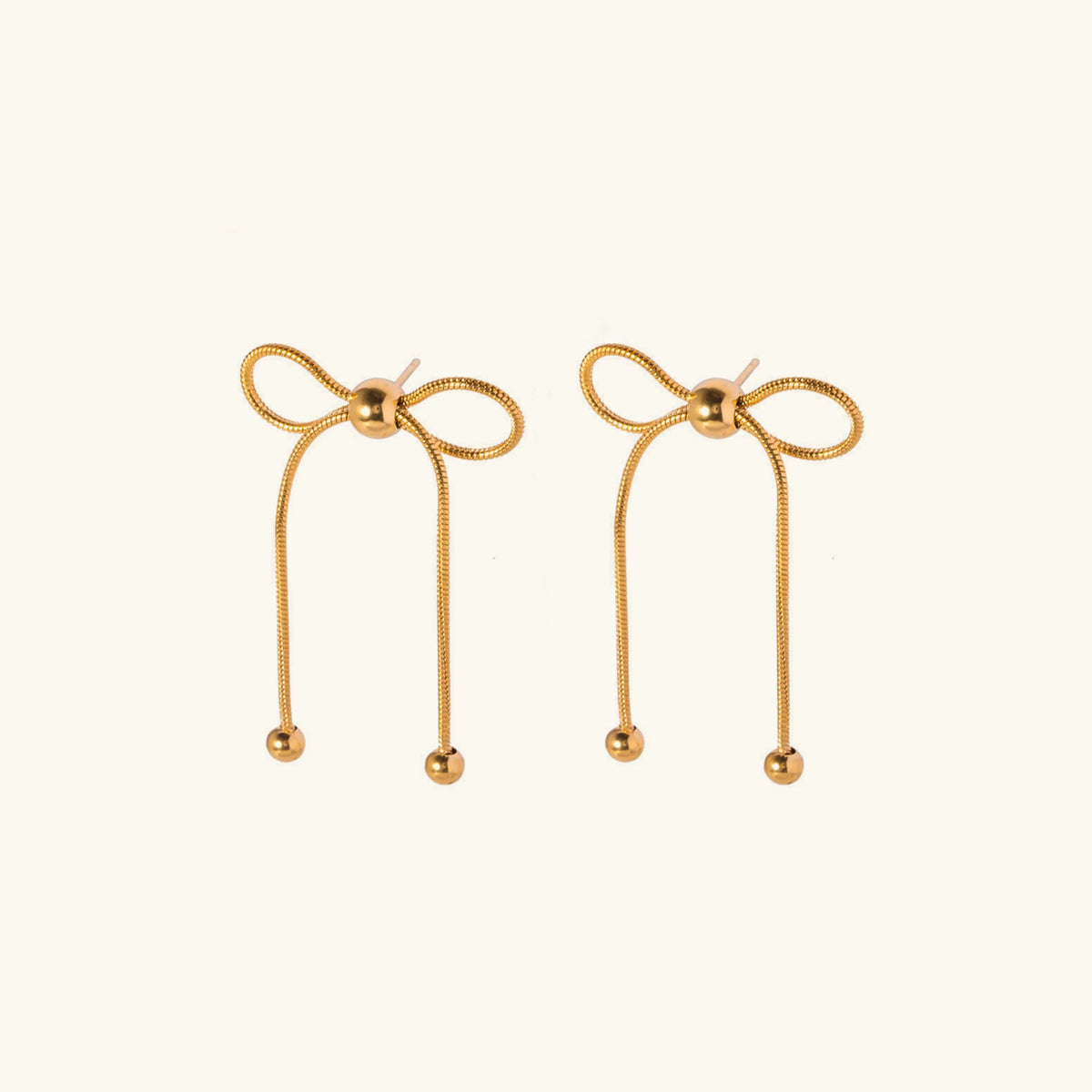 [Echo Fine]Annie Gold Earrings