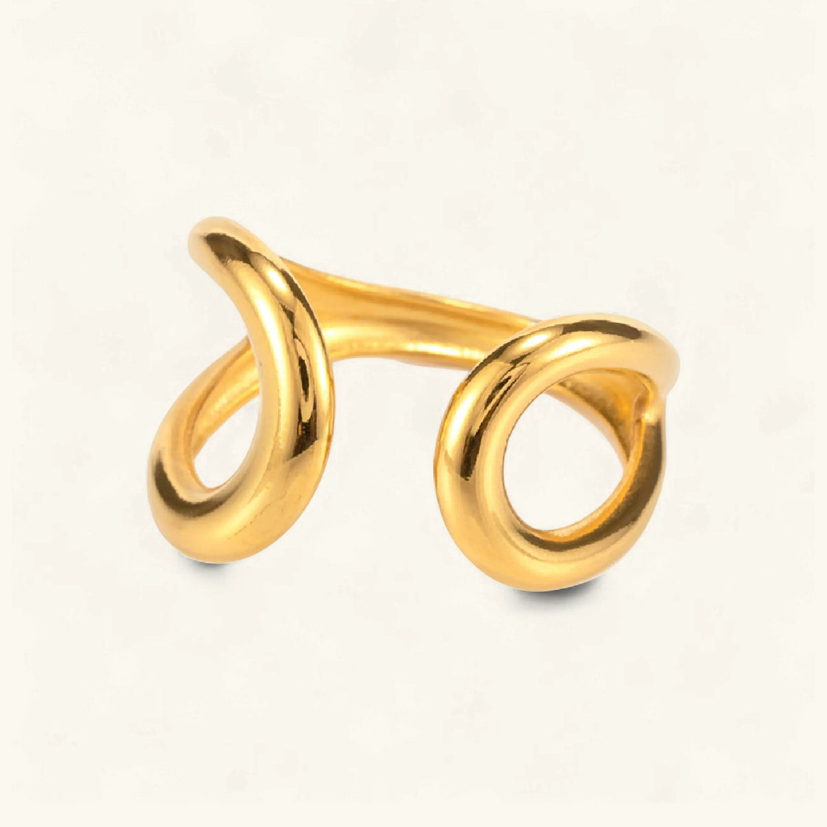 [Echo Fine]Jackie Twisted Band Ring
