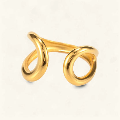 [Echo Fine]Jackie Twisted Band Ring