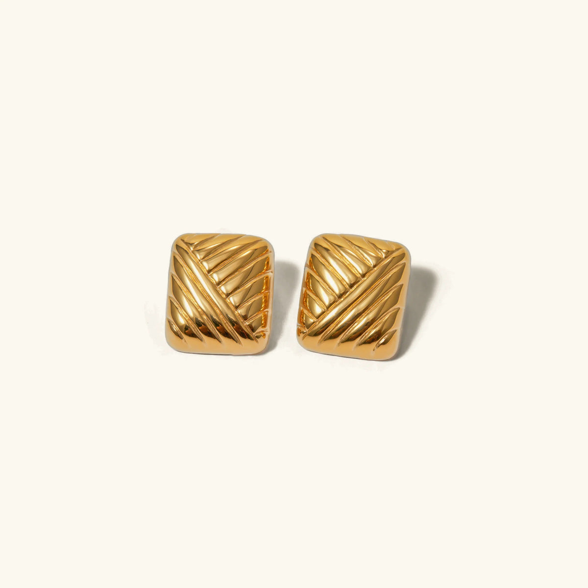 [Echo Fine]Inez Gold Earrings